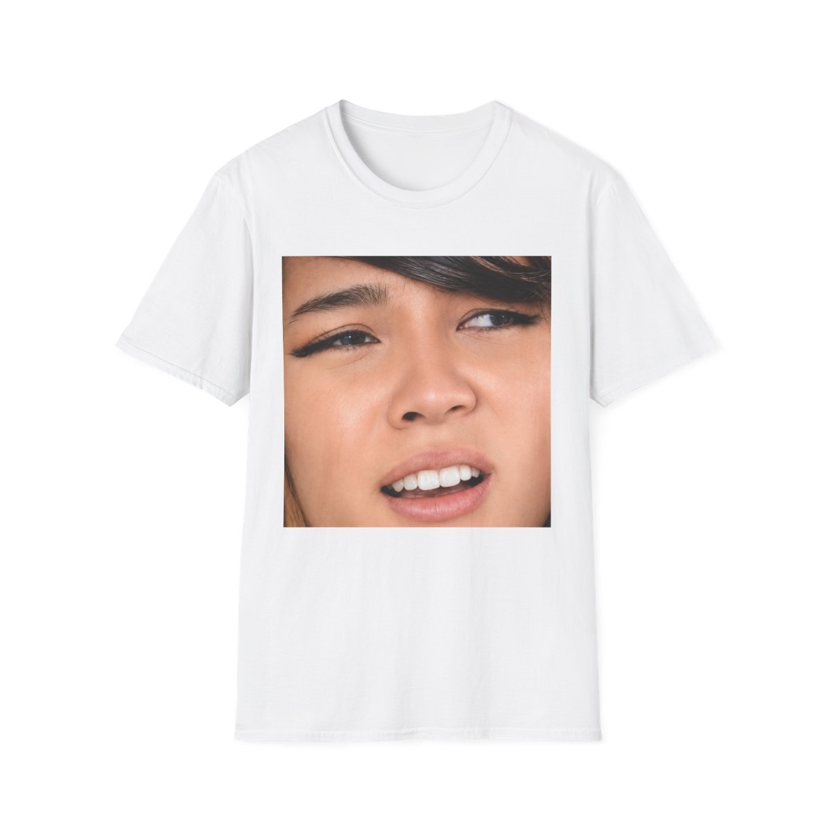 Confused Face Meme T-Shirt | Zoomed Reaction Photo Tee | Cinna - Official T-Shirts merchandise