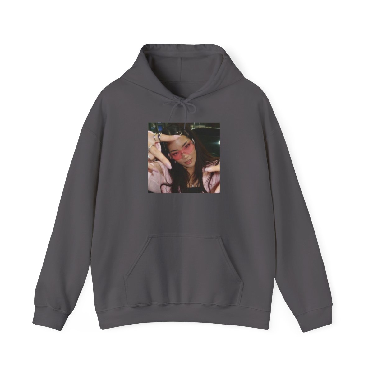 Vintage Polaroid Photo Hoodie | Printed Pullover Sweatshirt | Cinna - alternate angle 4, merchandise
